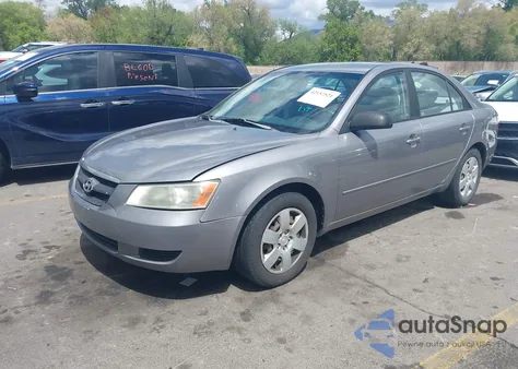 2007 Hyundai Sonata Gls z USA, uszkodzony, nr VIN 5NPET46C07H281834